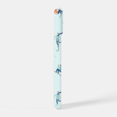 Wintersportpatroon iPhone 15 Case (Rechterkant)