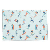 Wintersportpatroon Kussensloop (Achterkant-Rechts)