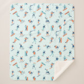 Wintersportpatroon Sherpa Deken (Voorkant)