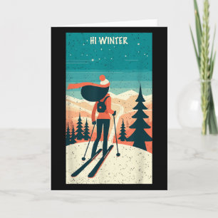 Wintersportvakantie Ski Kerstmis X-mas Skien Skilo Kaart