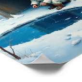 Wintersportvisserij Poster (Hoek)