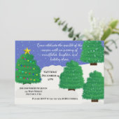 Winterspretter Uitnodiging (Staand voorkant)