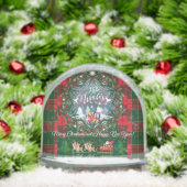 Wintersprookje Santa Fantasy Snowy Forest Sneeuwbol (Kerstmis)