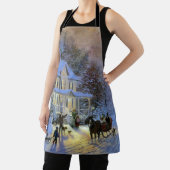  winterstad kerstboom schort (Insitu)