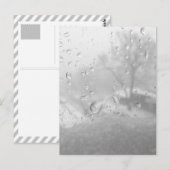 winterstadvenster briefkaart (Voorkant / Achterkant)
