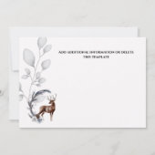 Winterstag pijnappelpitten save the date (Achterkant)