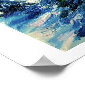 Winterstenen in druk poster (Hoek)