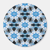 Wintersterren.... Magneet (Voorkant)