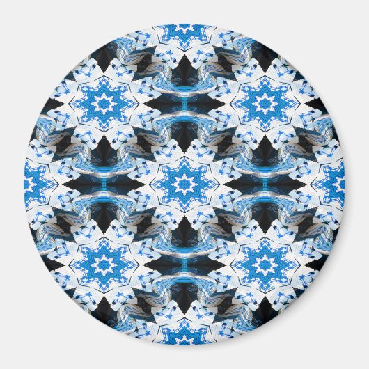 Wintersterren.... Magneet (Voorkant)