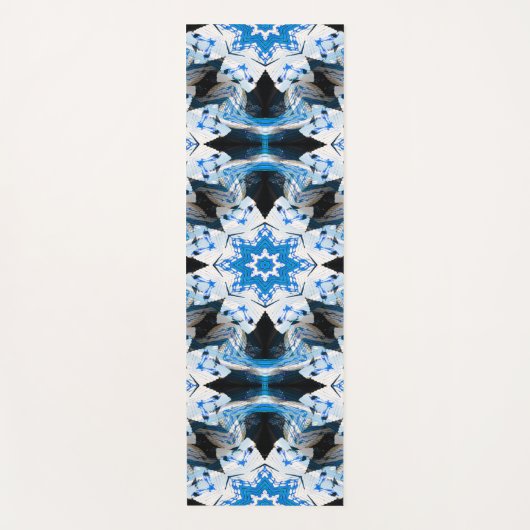 Wintersterren.... Yogamat (Voorkant)