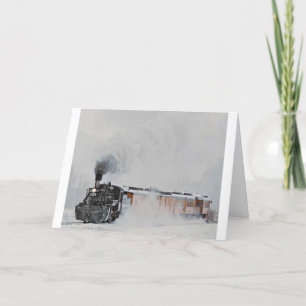 winterstoom feestdagen kaart