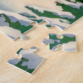  winterstoomtrein legpuzzel (Zijkant)