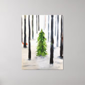 winterstop canvas afdruk (Voorkant)