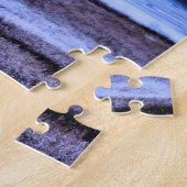 WinterStorm Breien in de bergen - 20x20 inch Legpuzzel (Zijkant)