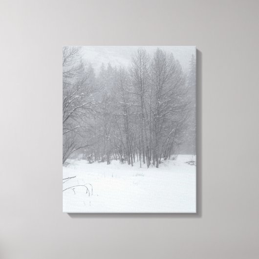 WinterStorm Canvas Afdruk (Voorkant)