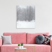 WinterStorm Canvas Afdruk (Insitu (Woonkamer))