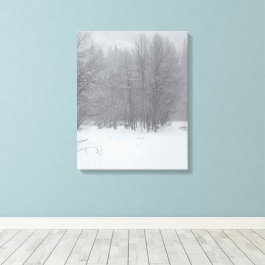 WinterStorm Canvas Afdruk (Insitu (Houten vloer))