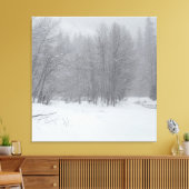 WinterStorm Canvas Afdruk (Insitu (Woonkamer))