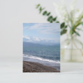 Winterstrand Briefkaart (Staand voorkant)