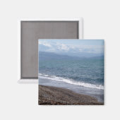 Winterstrandmagneet Magneet (Voorkant / Achterkant)