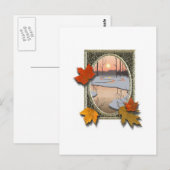 Winterstroom Briefkaart (Voorkant / Achterkant)