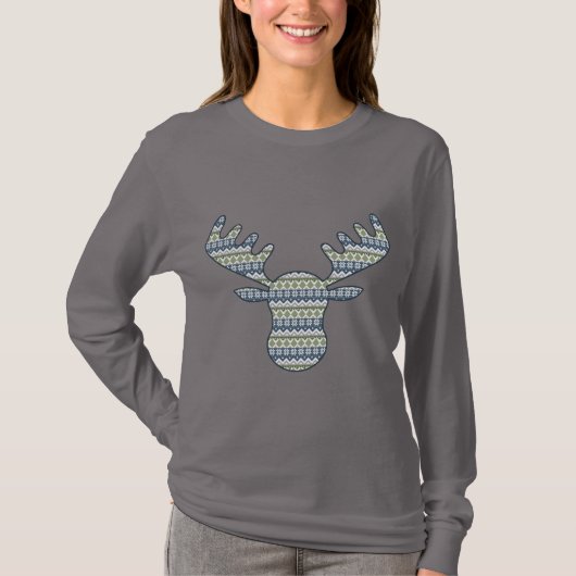 Wintersweater Dames Shirt (Voorkant)
