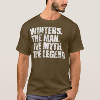 WintersWinters Familienaam Winters achternaam Wint T-shirt