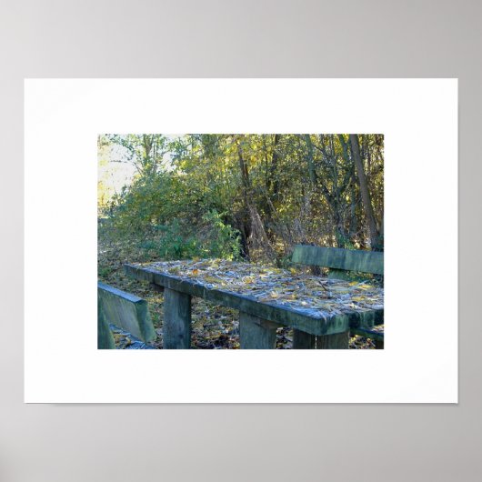 Wintertabel Poster (Voorkant)