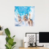 WINTERTAILS VAN ARABIAN HORSE POSTER (Thuiskantoor)