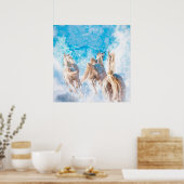 WINTERTAILS VAN ARABIAN HORSE POSTER (Keuken)