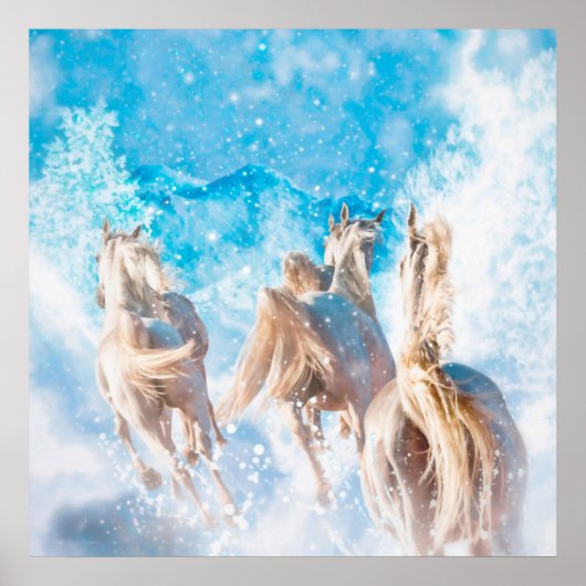 WINTERTAILS VAN ARABIAN HORSE POSTER (Voorkant)