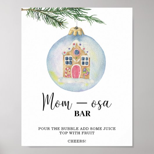 Wintertak - mama-osa bar poster (Voorkant)