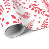 Wintertakken | Feestdagen Cadeaupapier (Rol Hoek)
