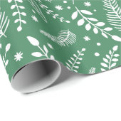 Wintertakken | Feestdagen Cadeaupapier (Rol Hoek)
