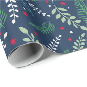 Wintertakken | Feestdagen Cadeaupapier (Rol Hoek)