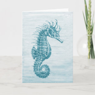 wintertaling seahorse kaart