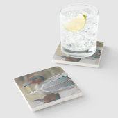 Wintertaling Stenen Onderzetter (Zijkant)