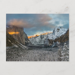 Winterteken Briefkaart
