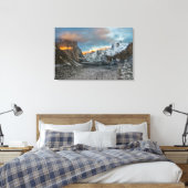 Winterteken Canvas Afdruk (Insitu (Slaapkamer))