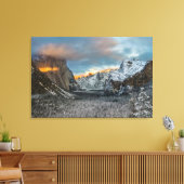 Winterteken Canvas Afdruk (Insitu (Woonkamer))