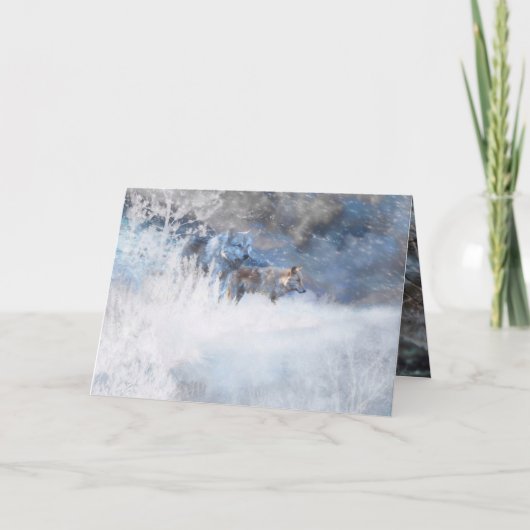 WINTERTERRITORIA VAN WOLVEN KAART (Voorkant)