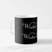 Winterthee Winterkoffie Koffiemok (Voorkant links)