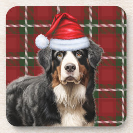 Winterthema Berner Sennenhond Vakantie Plaid Bier Onderzetter