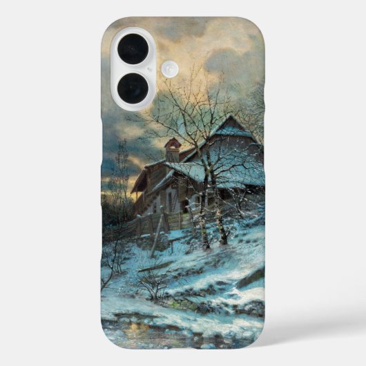 Winterthema door Angyal Vojtech Case-Mate iPhone Case (Achterkant)