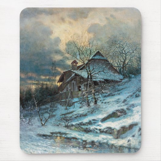 Winterthema door Angyal Vojtech Muismat (Voorkant)