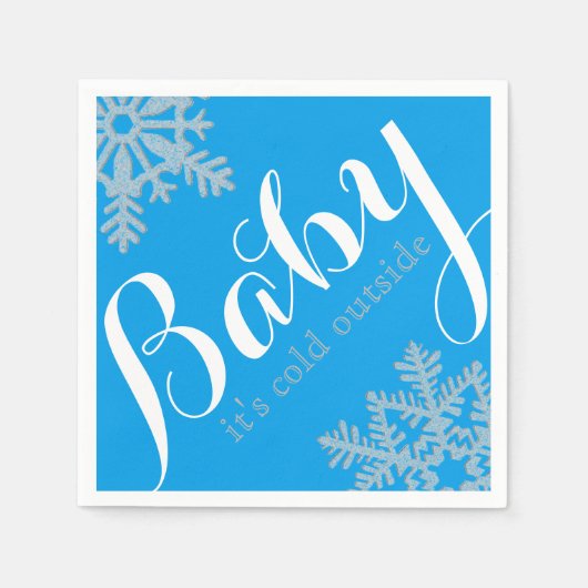 Winterthema servetten (Voorkant)