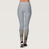 Winterthema wandelen Leggings (Achterkant)
