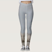 Winterthema wandelen Leggings (Voorkant)