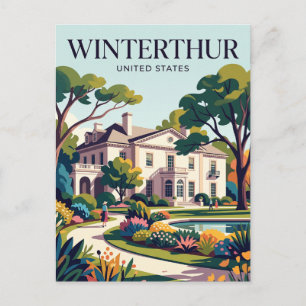 Winterthur Museum, Garden and Library Delaware Briefkaart