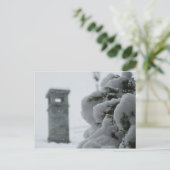 Wintertijd Briefkaart (Staand voorkant)